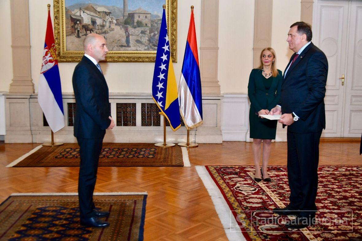 Dodik primio novimenovanog ambasadora Srbije - undefined